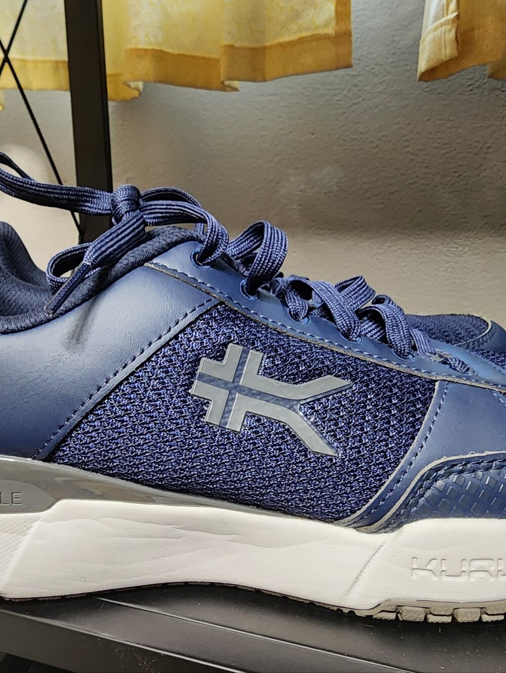 KURU Quantum 2 Men's Blue Athletic Trainer Shoe Plantar Fasciitis Support